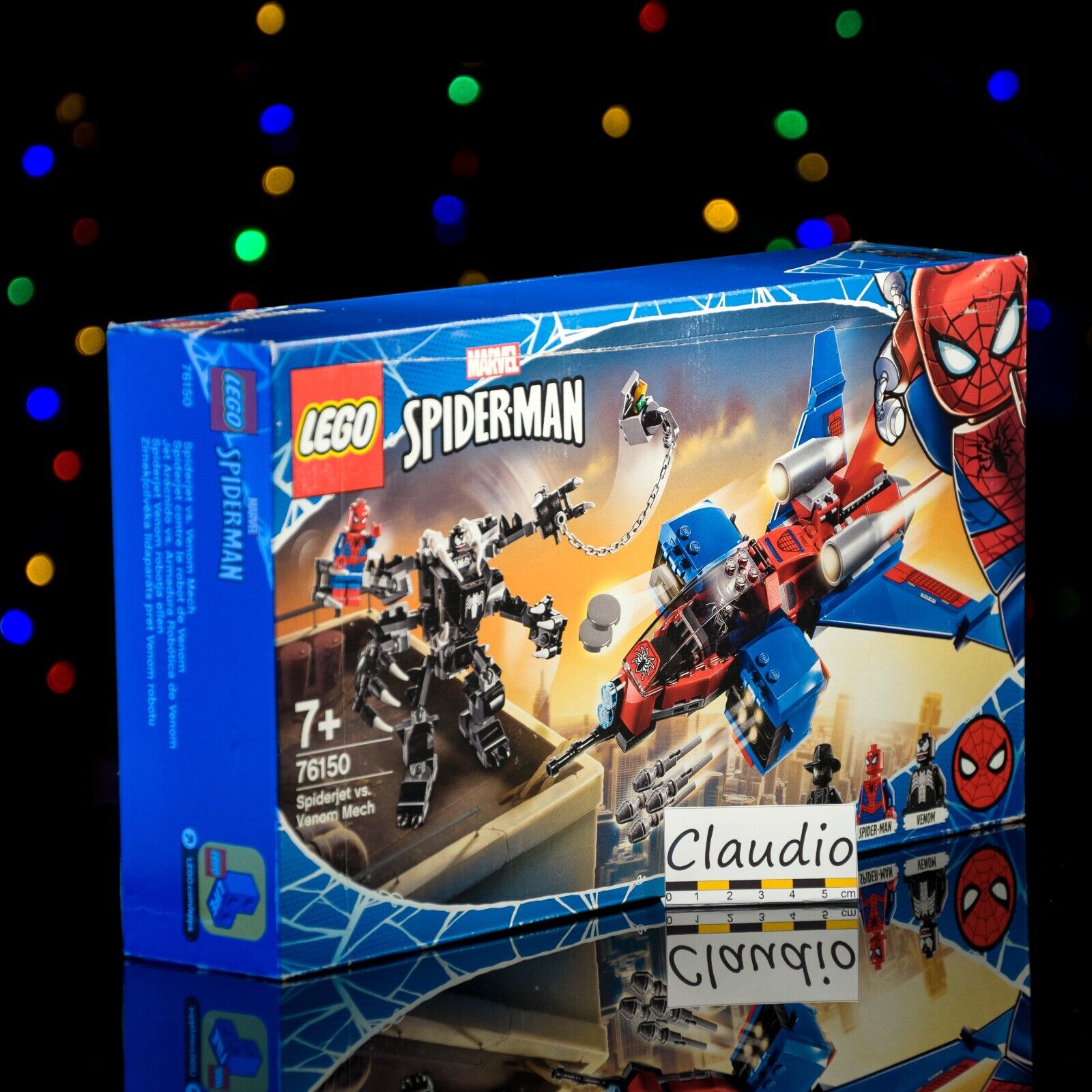 ⭐ LEGO 76150 Spiderjet vs Mech Venom Marvel Spider-Man **VEDI FOTO SCATOLA**