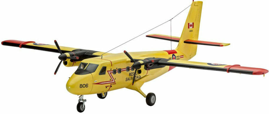 DH C-6 Twin Otter Aircraft Plastic Kit 1:72 Model REVELL