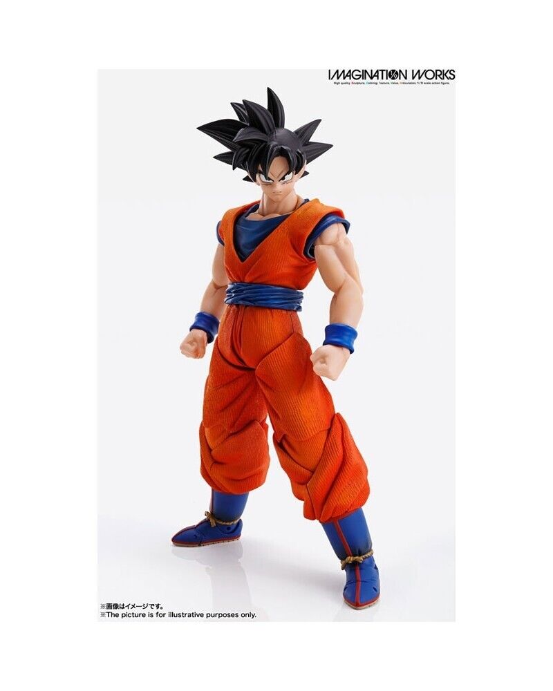 Bandai Imagination Works Dragonball Z DBZ Goku Action Figure