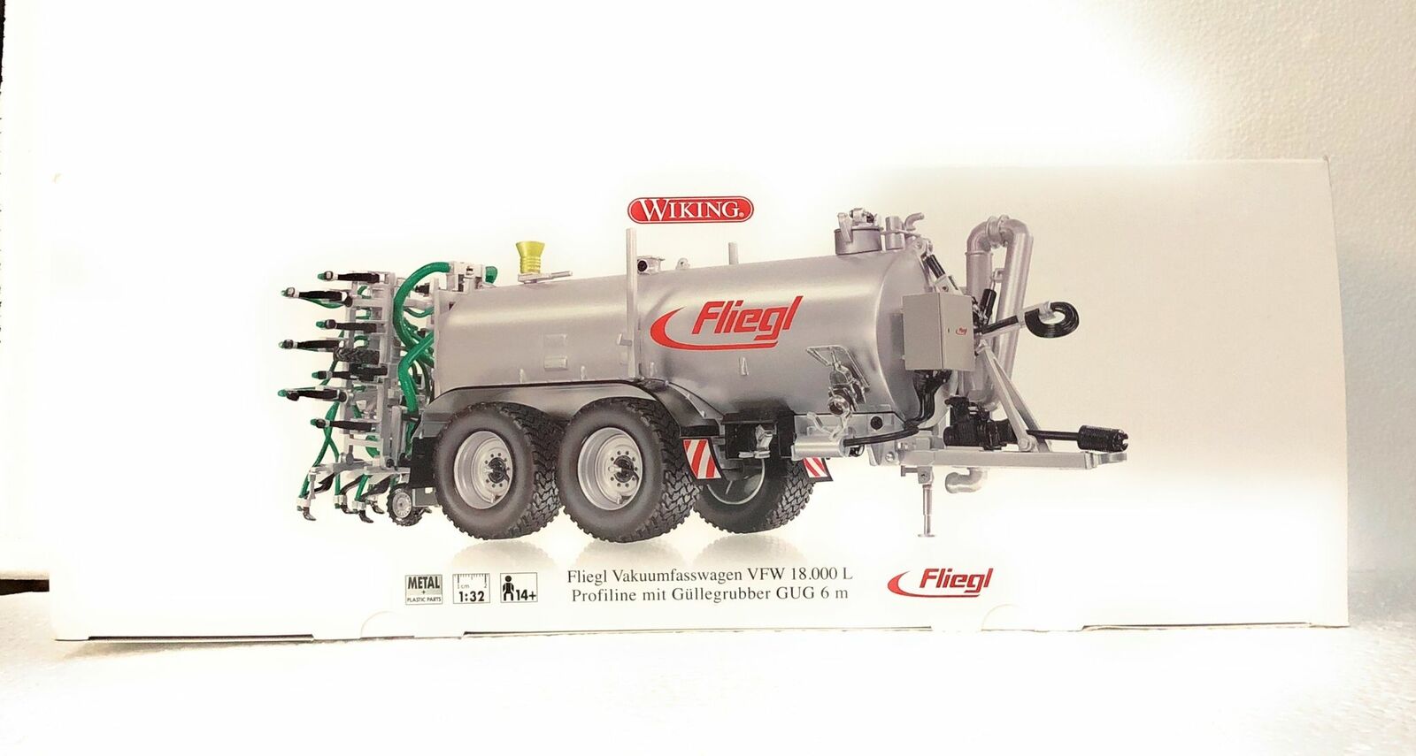 WIKING COLLECTION FLIEGL VAKUUM VFW 18.000 L GUG 6 M -1:32 - 0773