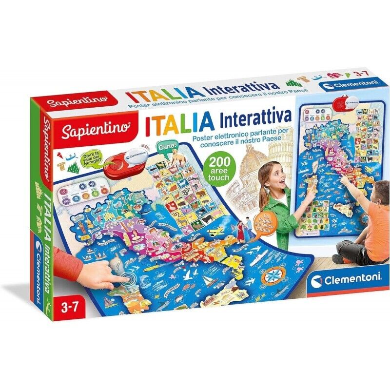Sapientino Carta Italia Interattiva
