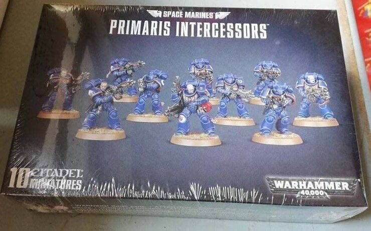WARHAMMER 40000 SPACE MARINES PRIMARIS INTERCESSORS