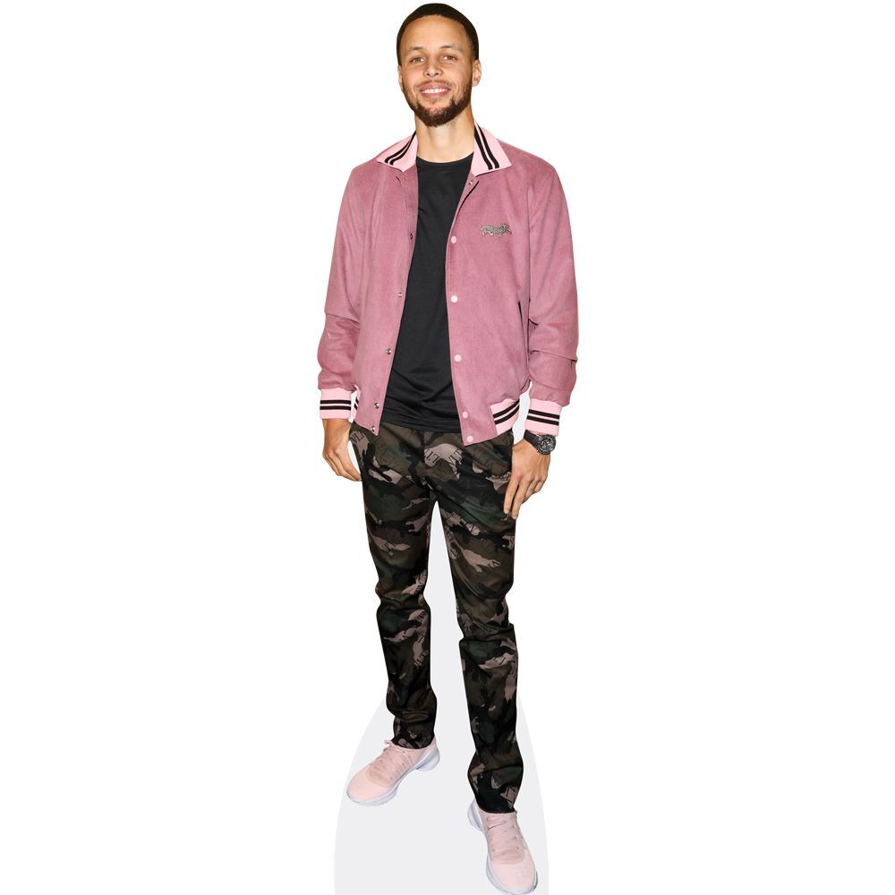 Stephen Curry (Pink Jacket) a grandezza naturale
