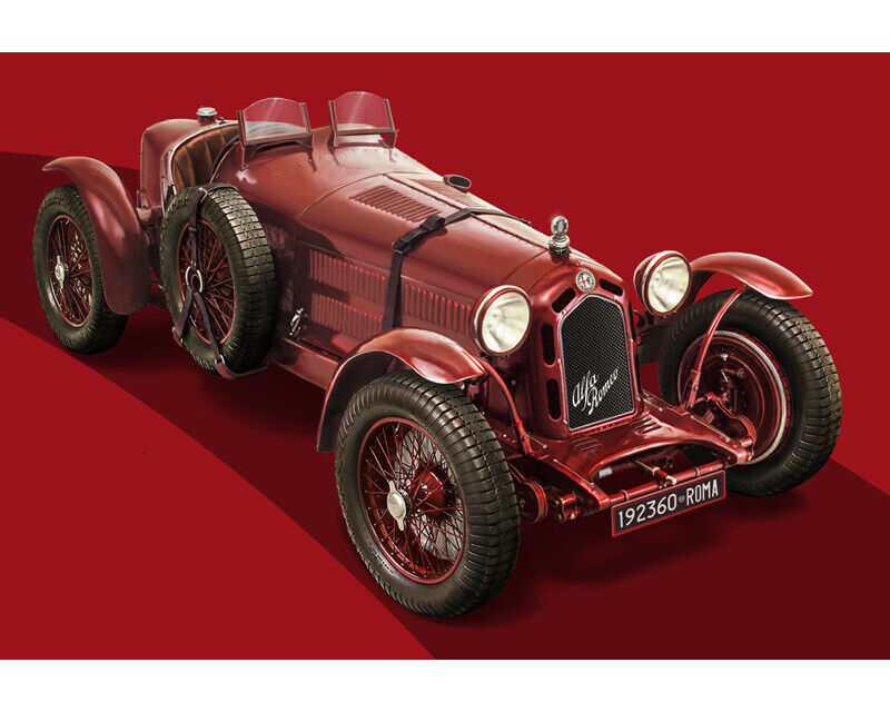 Italeri 4708 Alfa Romeo 8C 2300 Roadster 1:12 modellismo