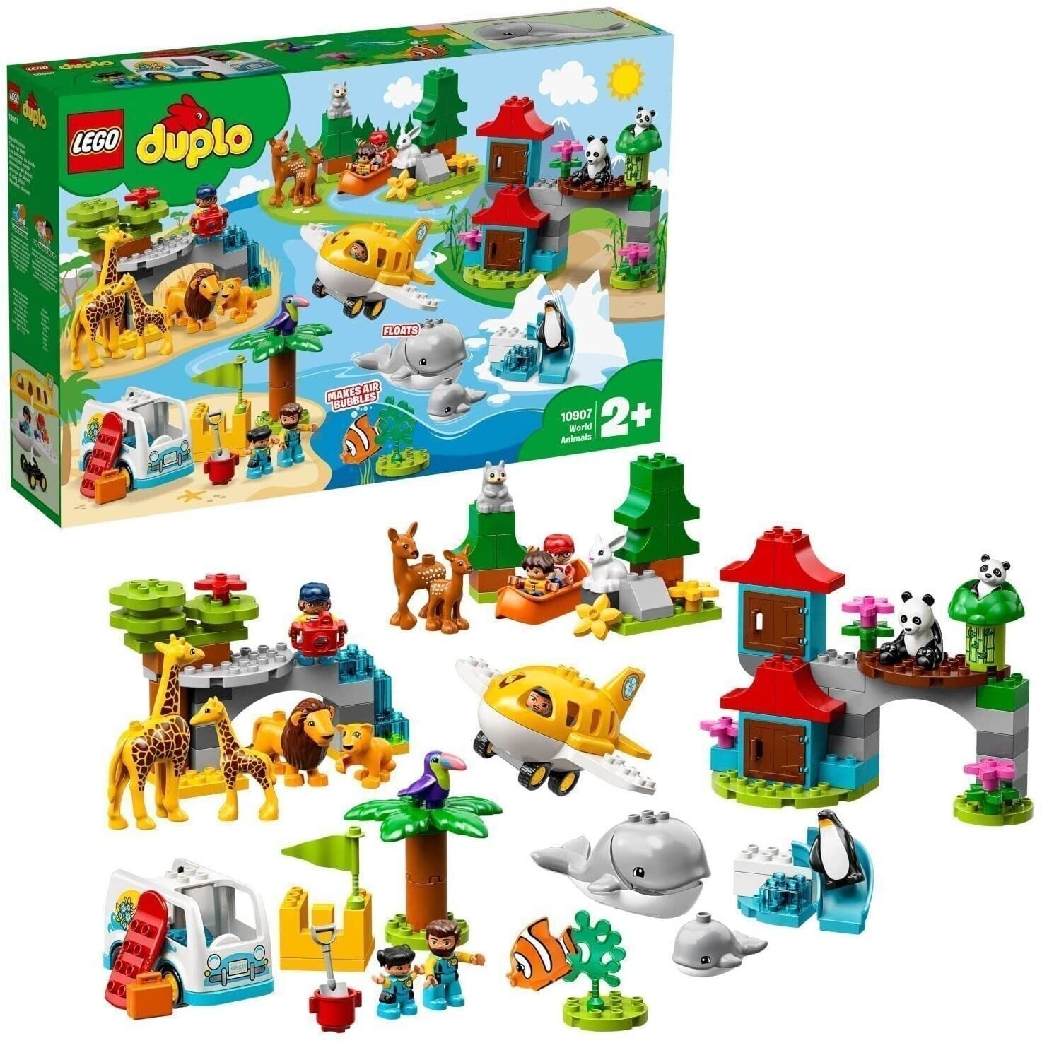 LEGO DUPLO 10907 ANIMALI DEL MONDO