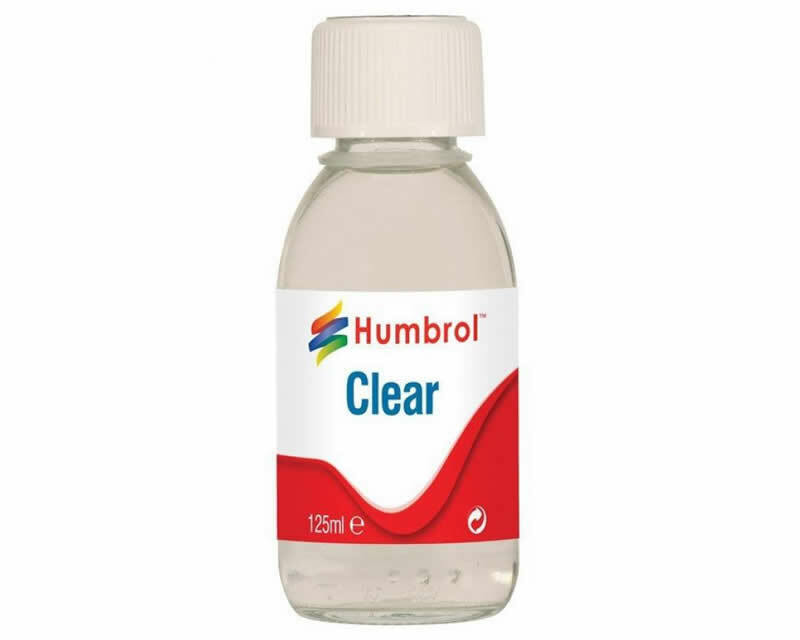 Humbrol AC7434 Matt Clear Bottle (125ml) modellismo