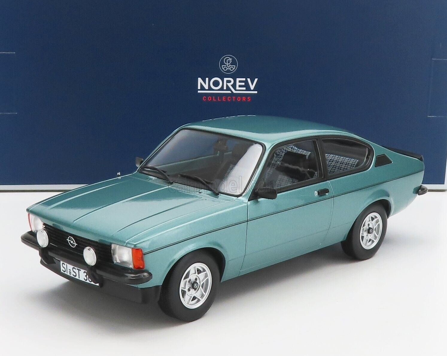 NOREV NV183654 OPEL KADETT RALLYE WINTERFEST 1978 TURQUOISE 1:18