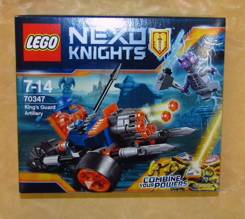 LEGO NEXO KNIGHTS 70347 KING'S GUARD ARTILLERY  7-14 anni cod.17399