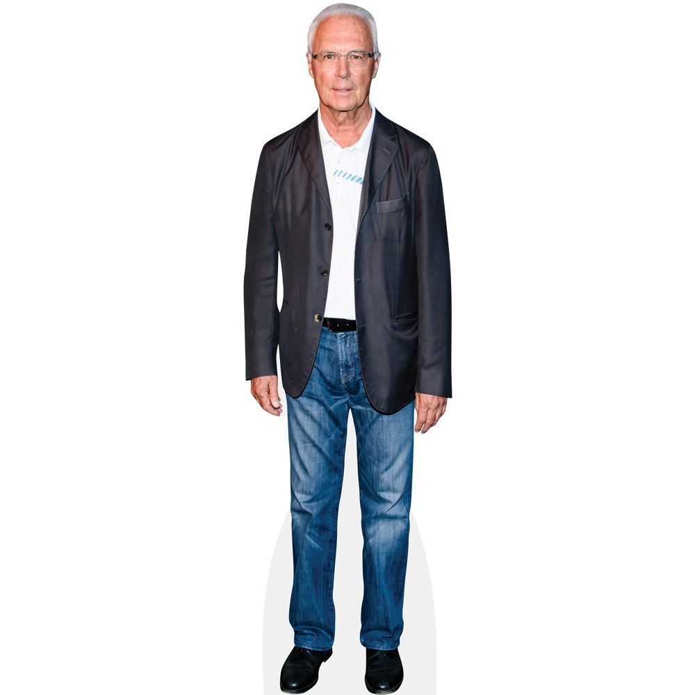 Franz Beckenbauer (Jeans) a grandezza naturale