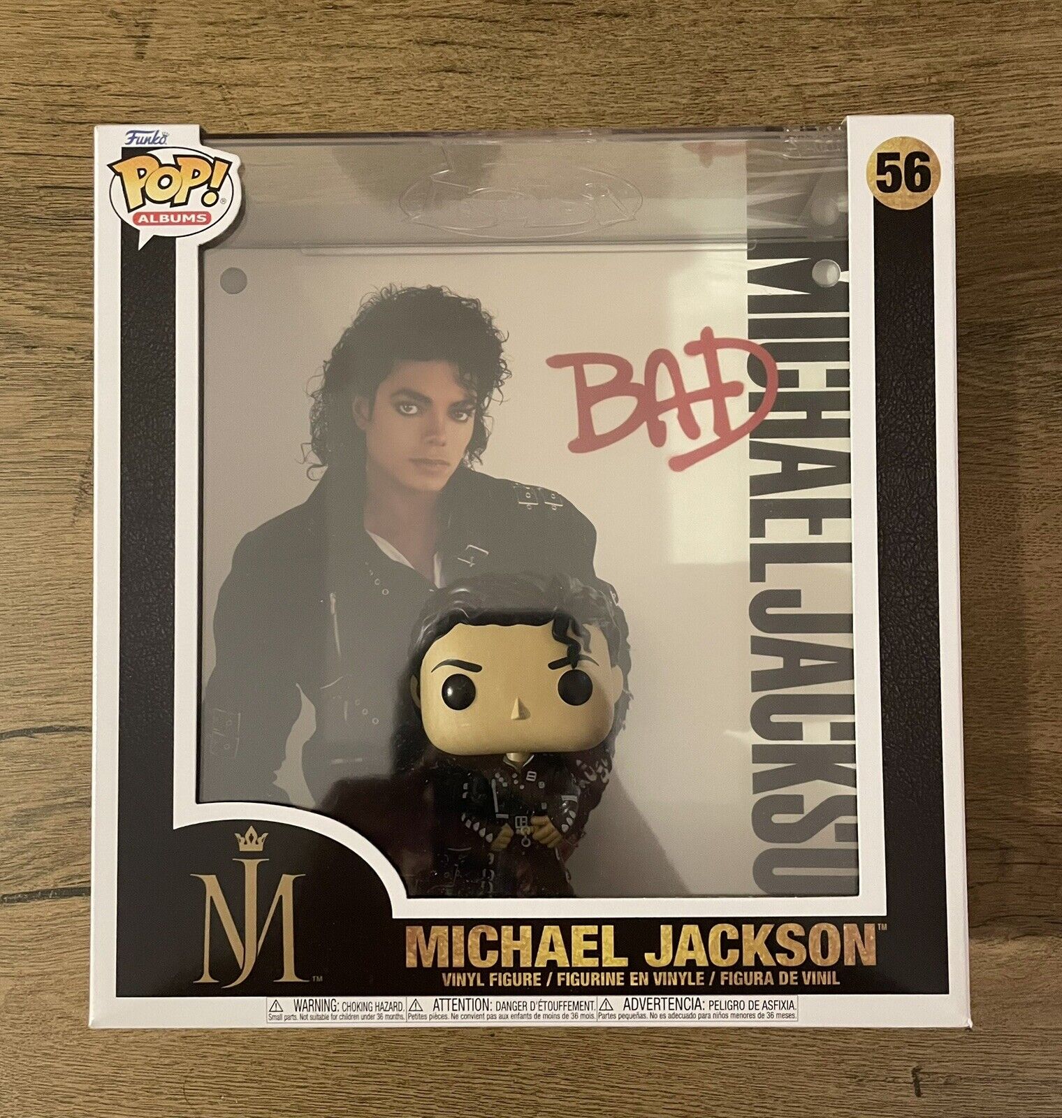 Funko Pop Album Music BAD - Michael Jackson 56