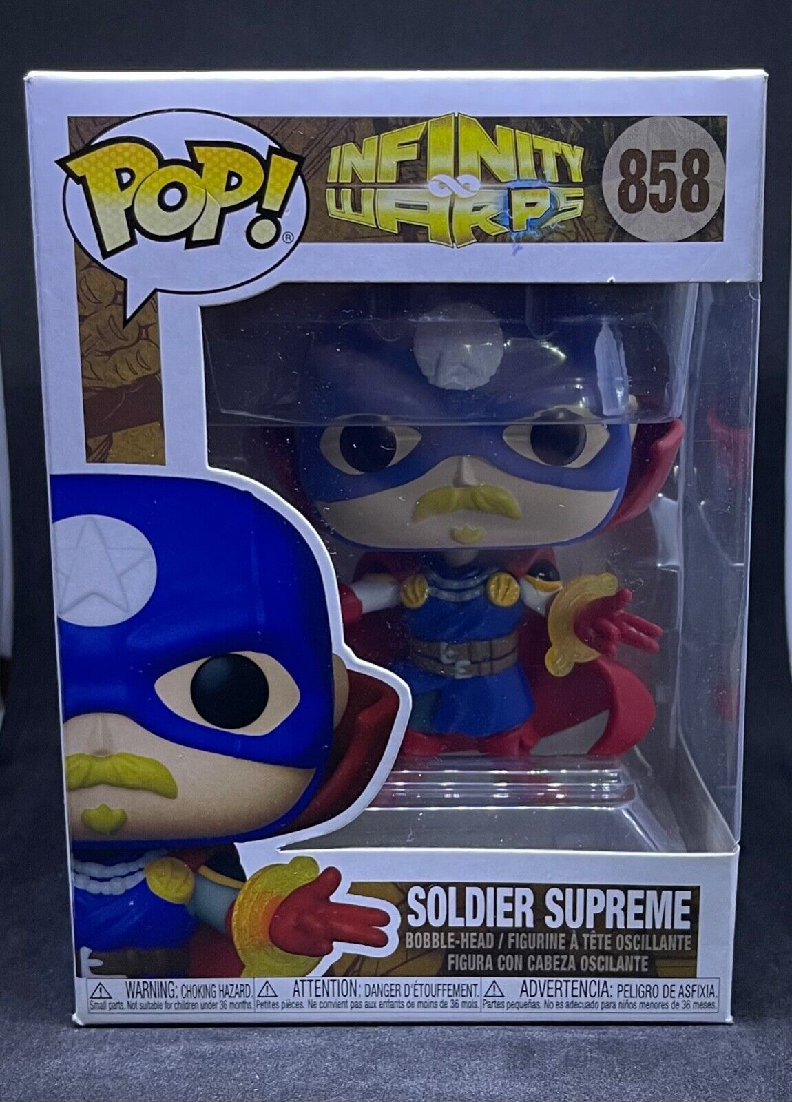 Funko Pop! Marvel: Infinity Warps - Soldier Supreme #858
