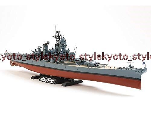 Tamiya 1/350 Nave Serie No.29 US Corazzata BB-63 Missouri 1991 Kit 80297 Japan