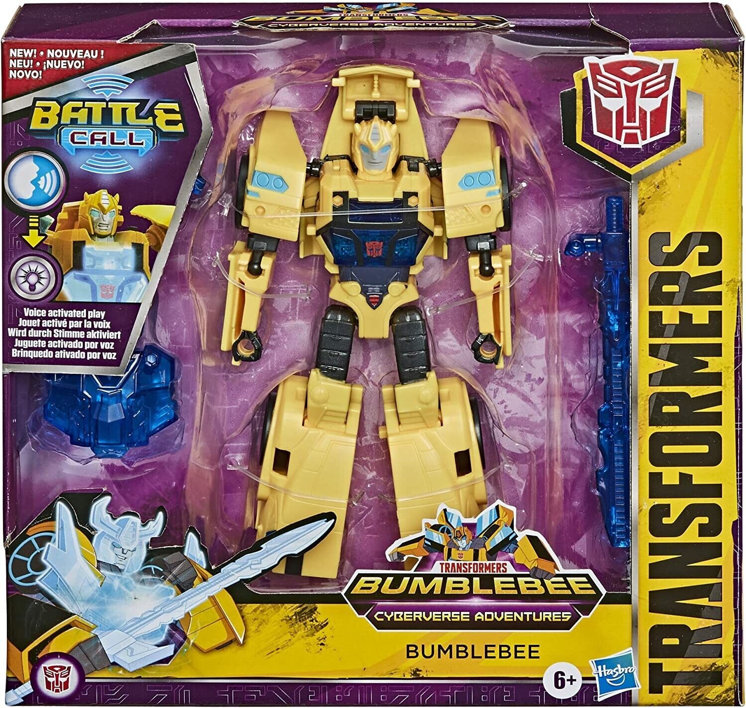 TRANSFORMERS CYBERVERSE ADVENTURES BUMBLEBEE - BATTLE CALL