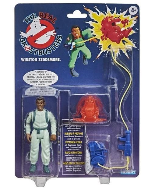 Real Ghostbusters WINSTON ZEDDEMORE Kenner Classic Action Figure 15cm Articolata