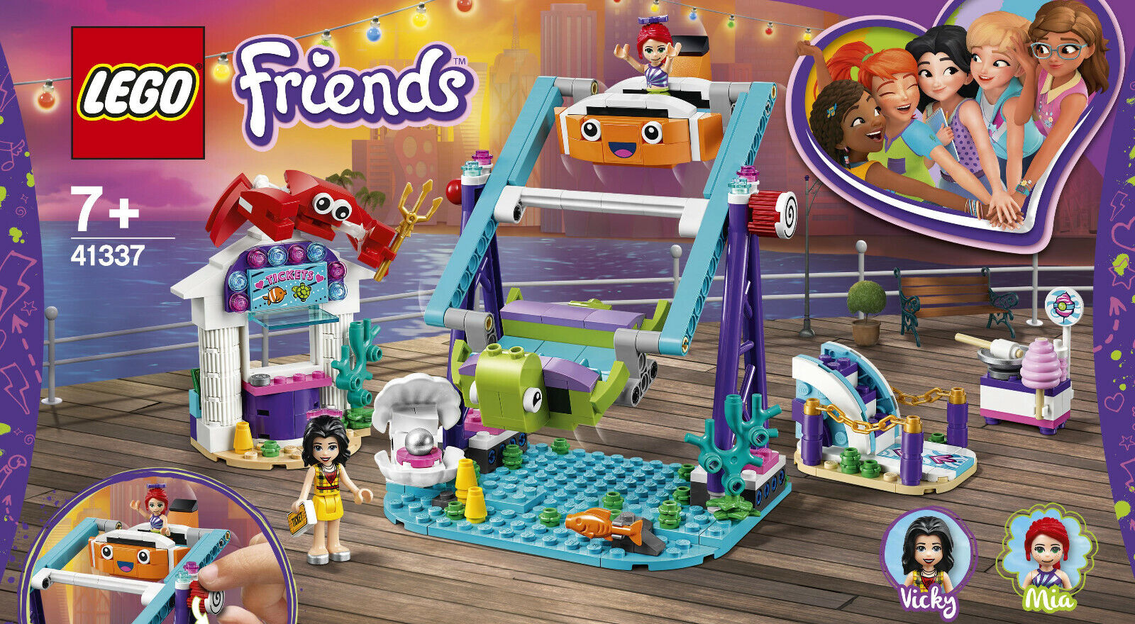 LEGO FRIENDS GIOSTRA SOTTOMARINA 389 PEZZI  ETA' 7+   ART 41337