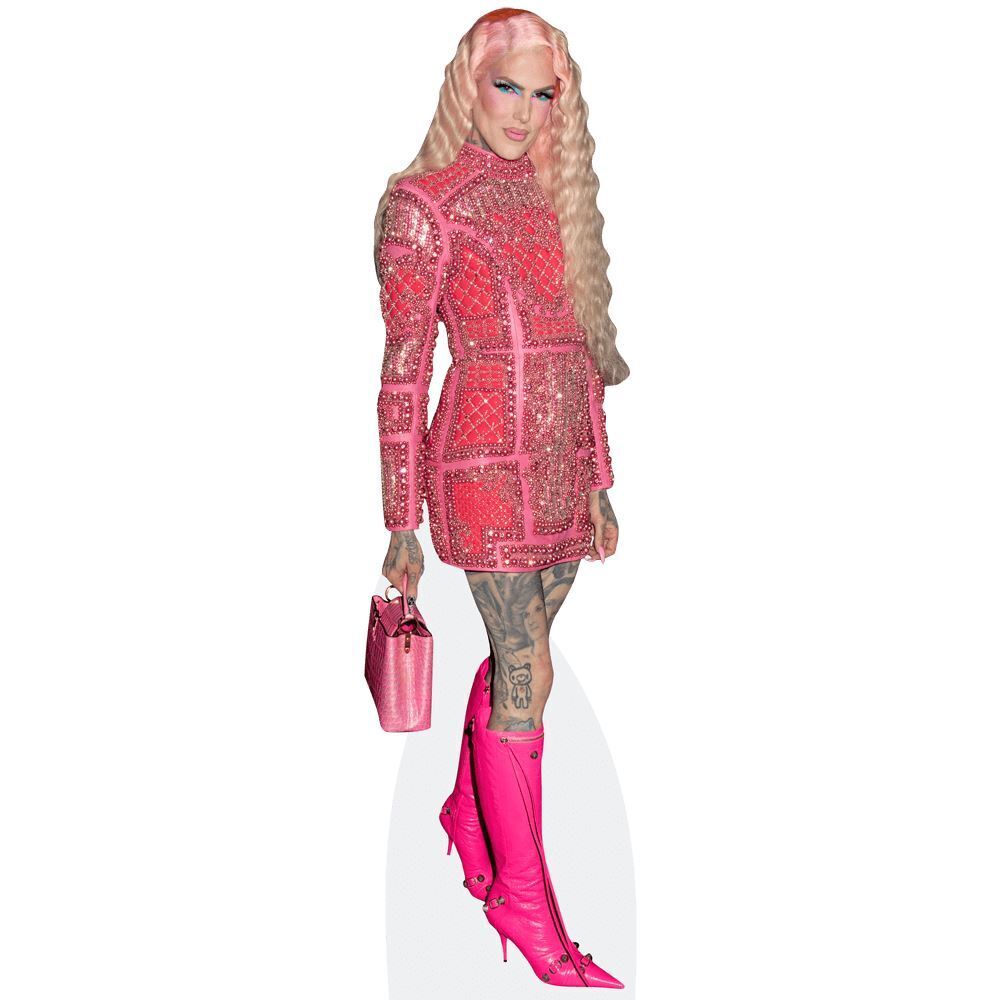 Jeffree Star (Pink Dress) a grandezza naturale