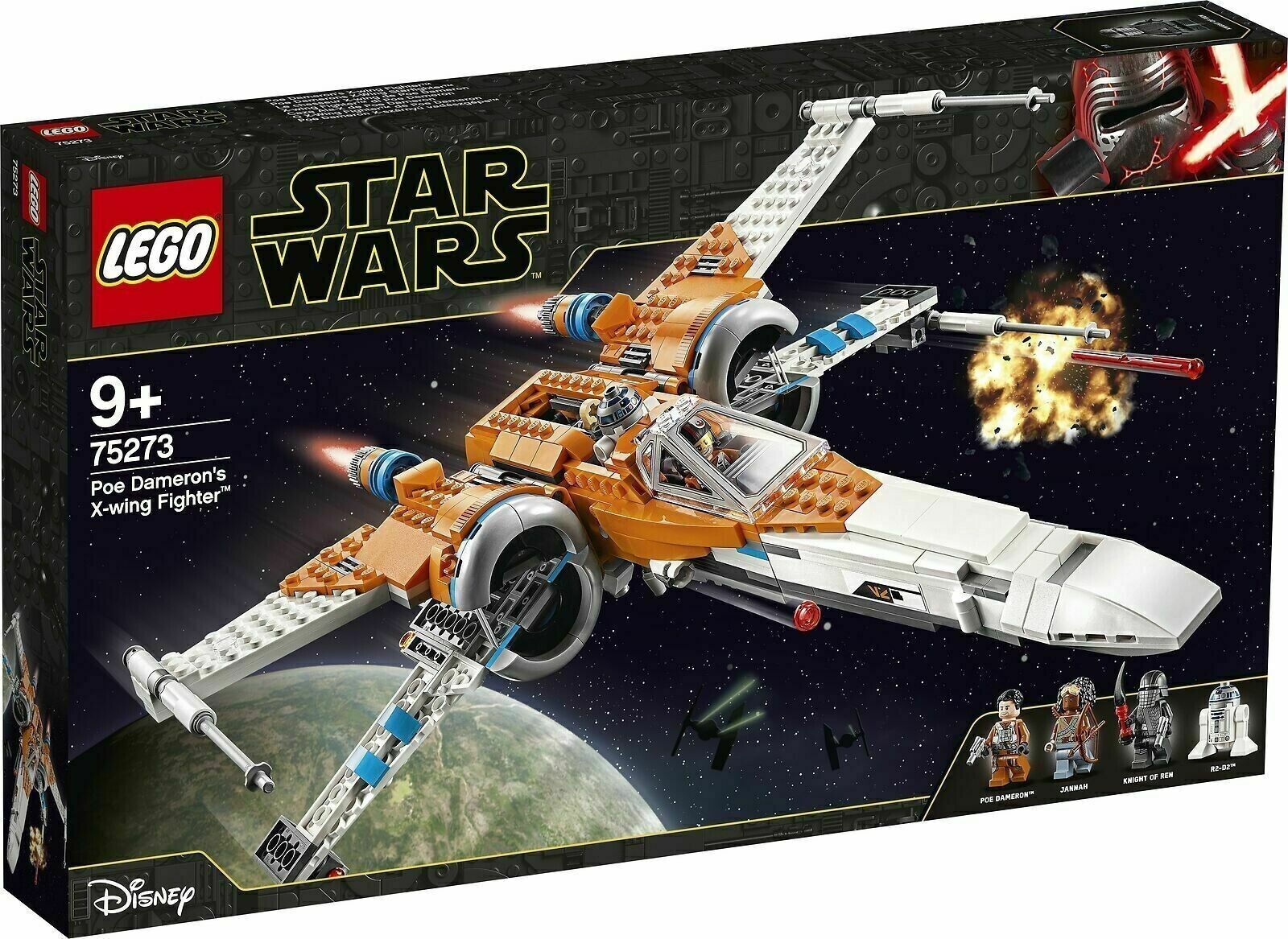 LEGO STAR WARS 75273 X-WING FIGHTER DI POE DAMERON NUOVO