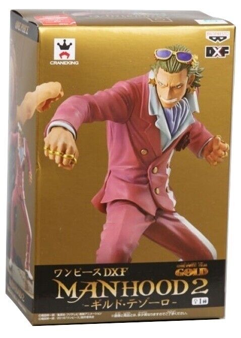 One Piece Gold DXF Manhood 2 Statua PVC Banpresto