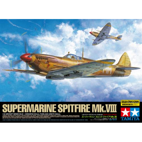 TAMIYA: 1/32; Supermarine Spitfire Mk.VIII