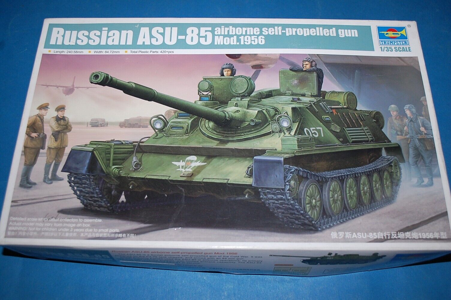 Trumpeter 01588 - Russian ASU-85 Mod. 1956  scala 1/35