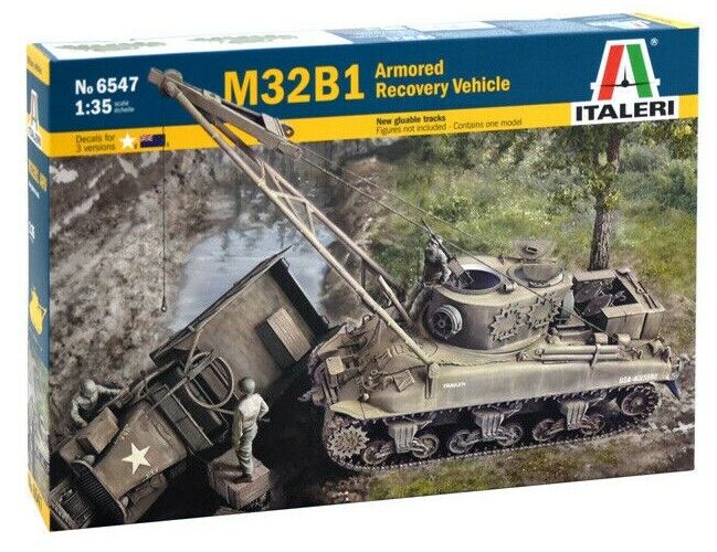 ITALERI 1:35 KIT - BLINDATO DA RECUPERO TANK M32B1 ARMORED RECOVERY VEHICLE 6547