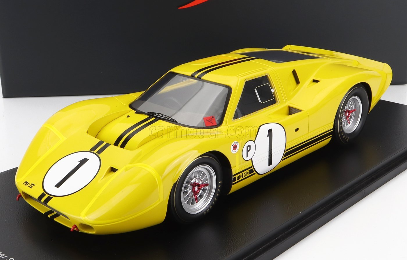 1/18 SPARK-MODEL - FORD USA - GT40 MKIV 7.0L V8 TEAM FORD MOTOR COMPANY N 18SE67