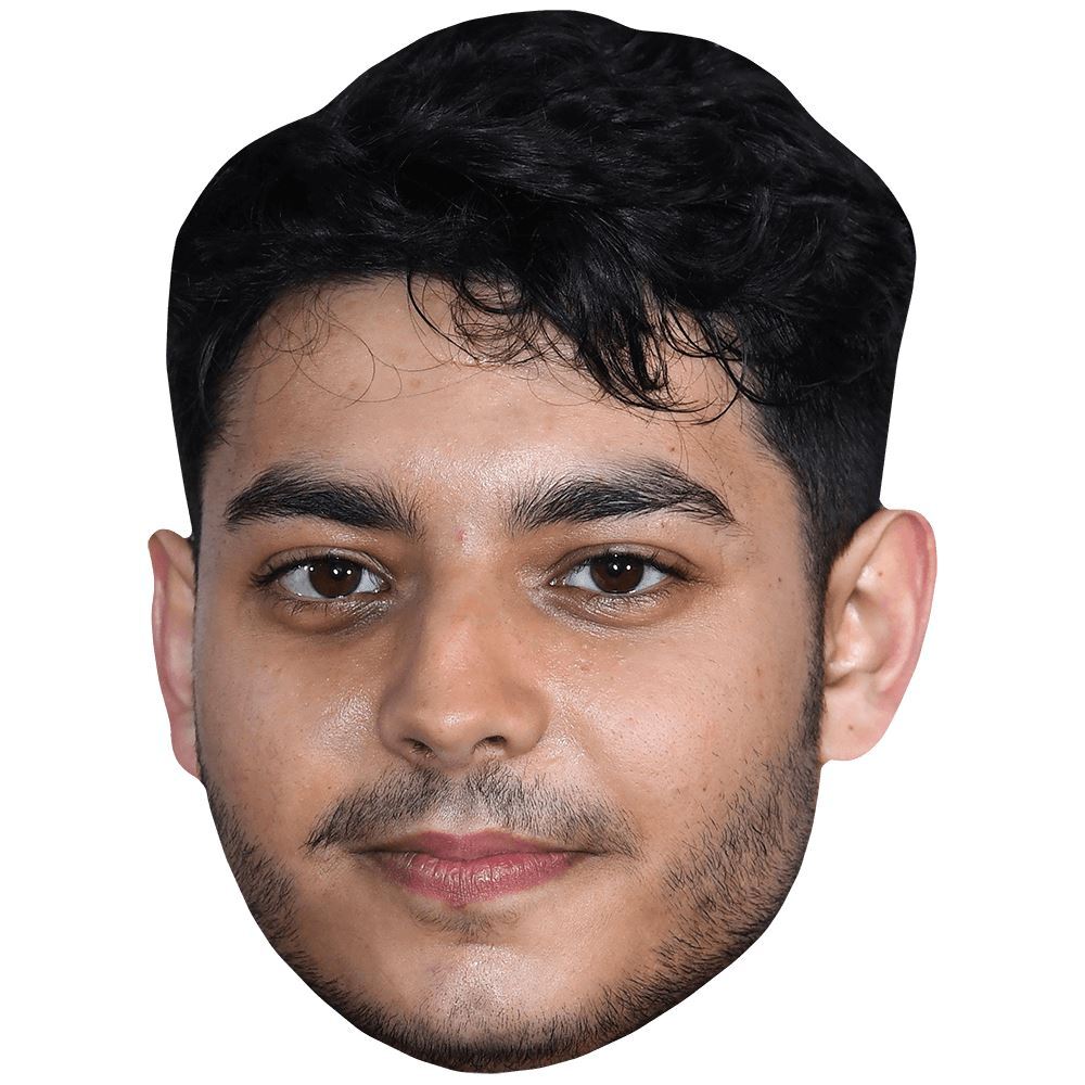 Adam Hussain (Stubble) Big Head
