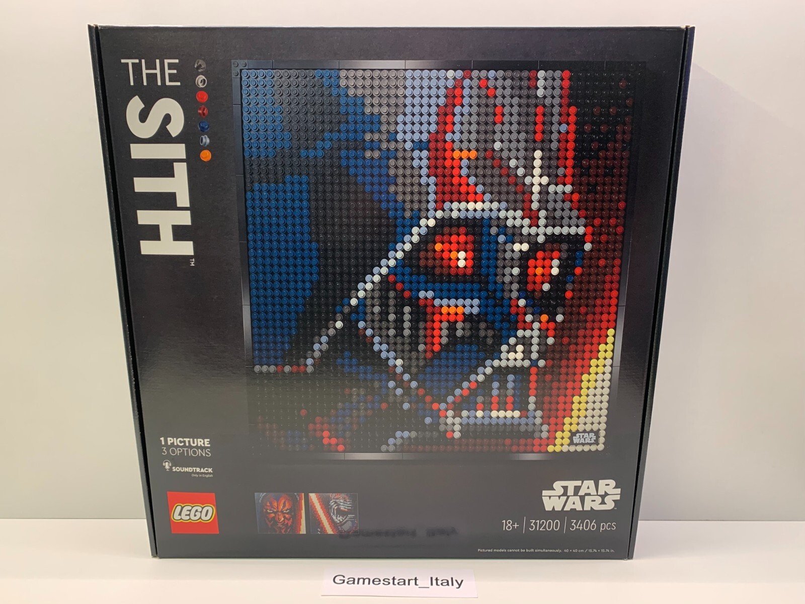 LEGO ART THE SITH STAR WARS 31200 NUOVO SIGILLATO NEW SEALED