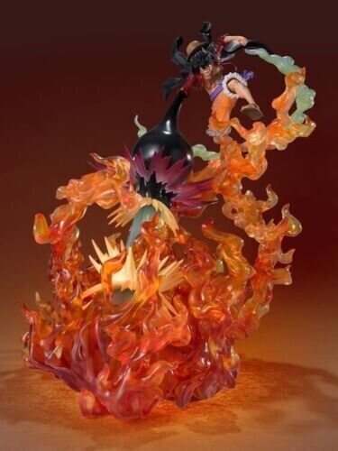 ONE PIECE FIGUARTSZERO PVC STATUE (EXTRA BATTLE) LUFFY RED ROC