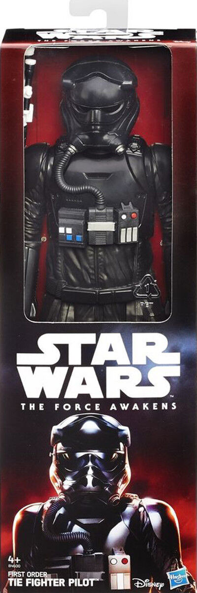 Star Wars First Order TIE FIGHTER PILOT action figure 30cm Hasbro / Disney NUOVO