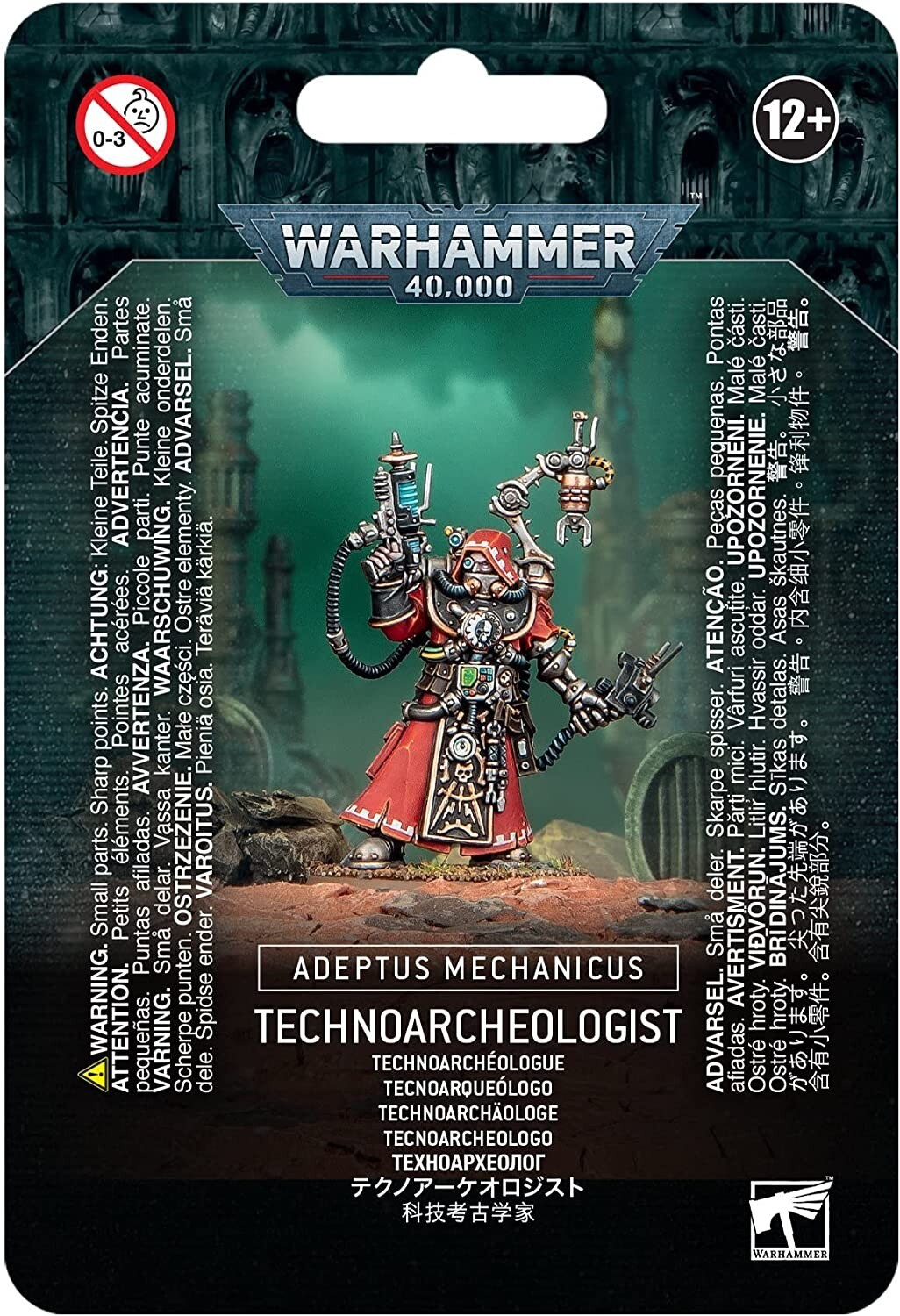 TECHNOARCHEOLOGIST miniatura ADEPTUS MECHANICUS warhammer 40k CITADEL età 12+