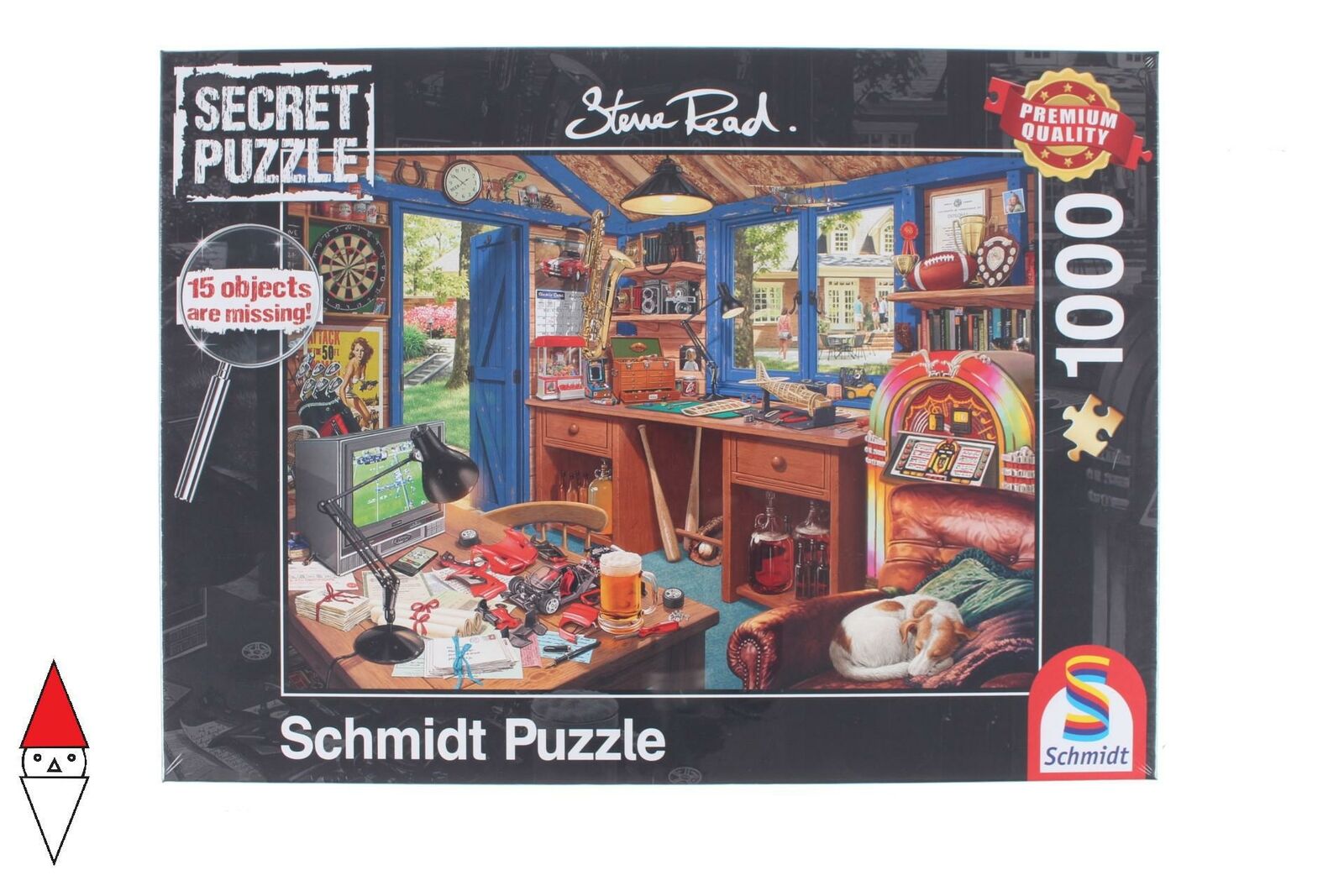 PUZZLE TEMATICO SCHMIDT INTERNI FATHER S WORKSHOP 1000 PZ