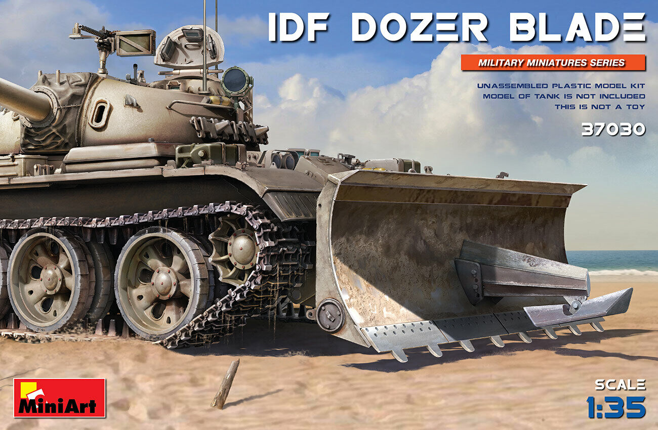 Idf Dozer Blade 1:35 Plastic Model Kit MINIART