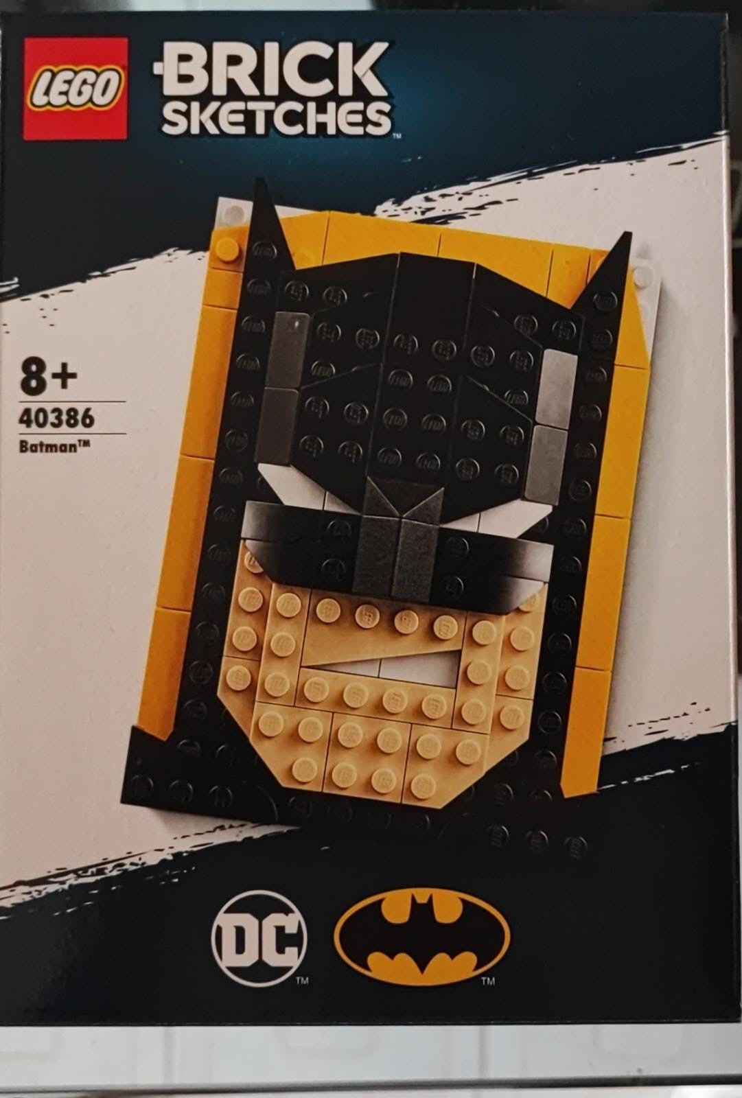 LEGO 40386 BATMAN BRICK SKETCHES DC COMICS SUPER HEROES MISB nuovo