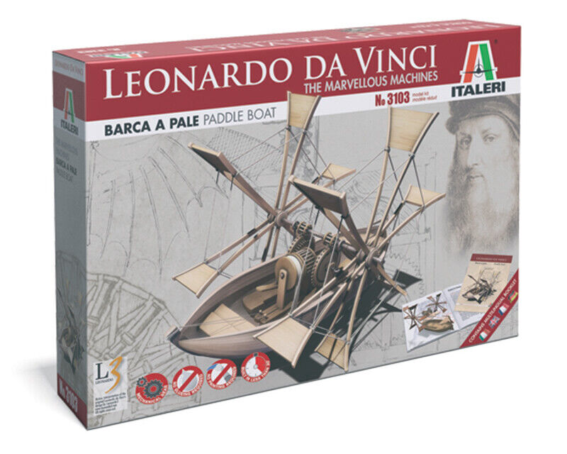 Italeri 3103 Leonardo da Vinci - Paddle Boat modellismo