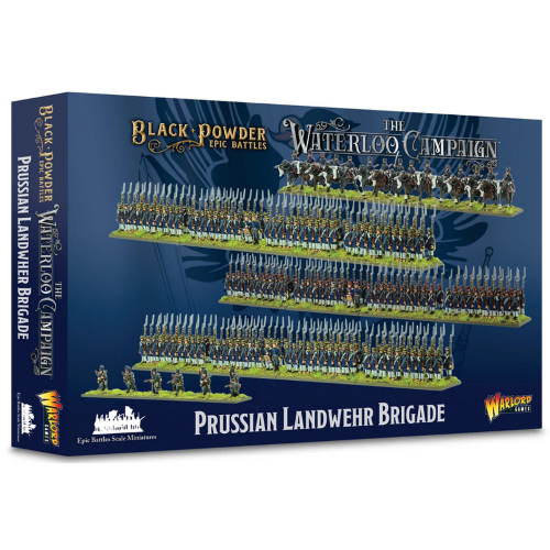 Black Powder Waterloo Prussian Landwehr Brigade
