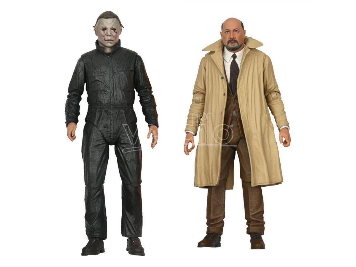 Halloween Ii Ultimate Action Figura 2-pack Michael Myers & Dr Loomis 18 Cm Neca