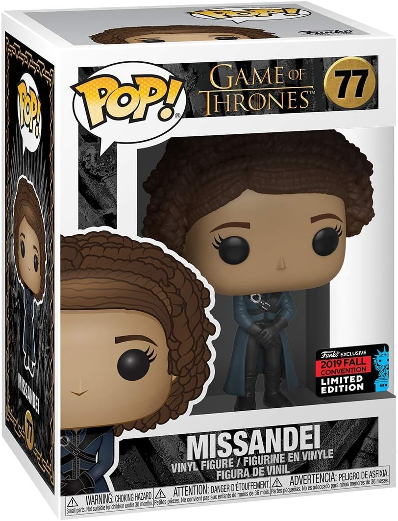 FUNKO POP! GAME OF THRONES MISSANDEI #77 - LIMITED EDITION 2019 FALL CONVENTION