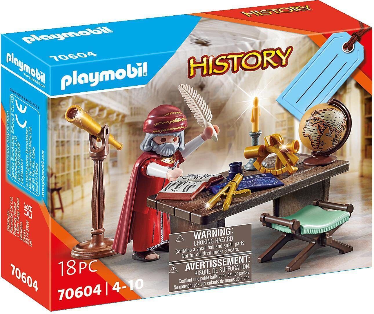 Playmobil 70604 Astronomo History 4 Anni+