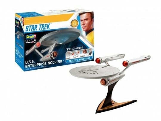 Star Trek USS Enterprise NCC-1701 Plastic Kit 1:600 Model REVELL