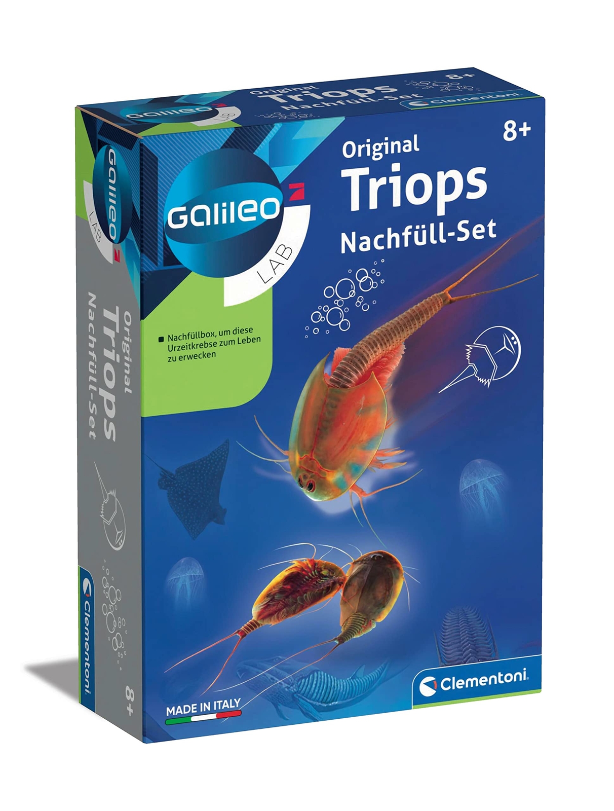 Clementoni 69935 Galileo Science Original Triops Breeding & Watching Prehistoric
