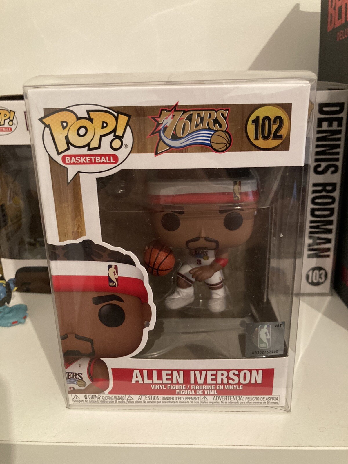Funko Pop! NBA: Philadelphia 76ers - Allen Iverson Figura in Vinile