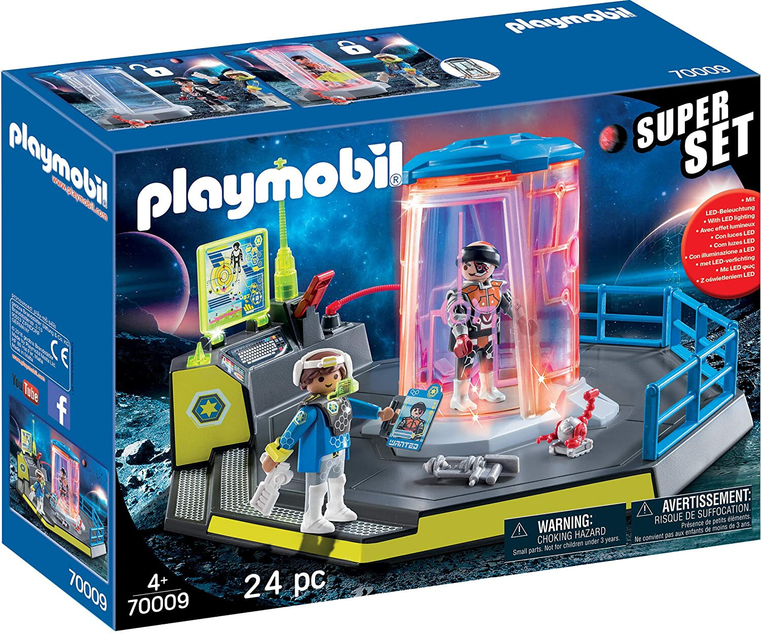 Originale PLAYMOBIL " Space 70009 Eccellente Galaxy Police Soldiers