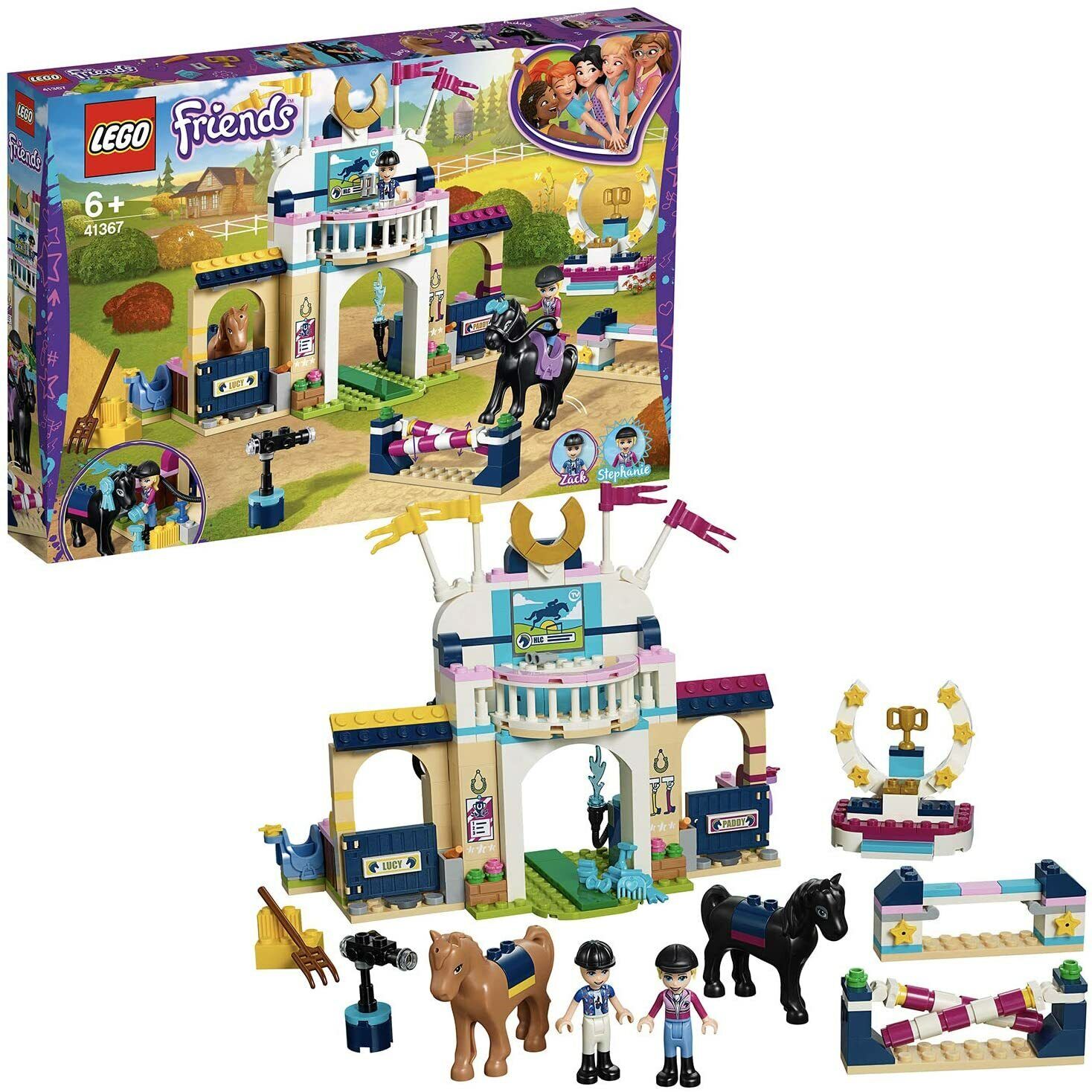 LEGO Friends Il Parcours Ostacoli Da Stephanie 41367 / Bambini Giocattolo Natale
