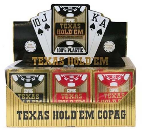 x48 COPAG Texas Hold'em Gold Edition - Jumbo Index