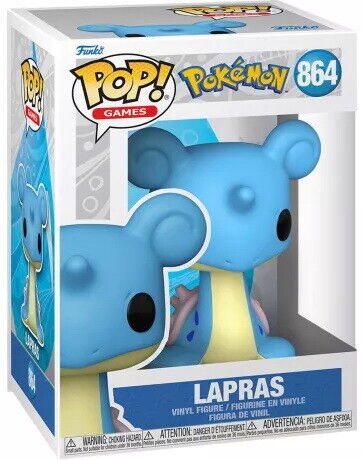 Pokemon Lapras POP Games #864 Vinyl Figure FUNKO