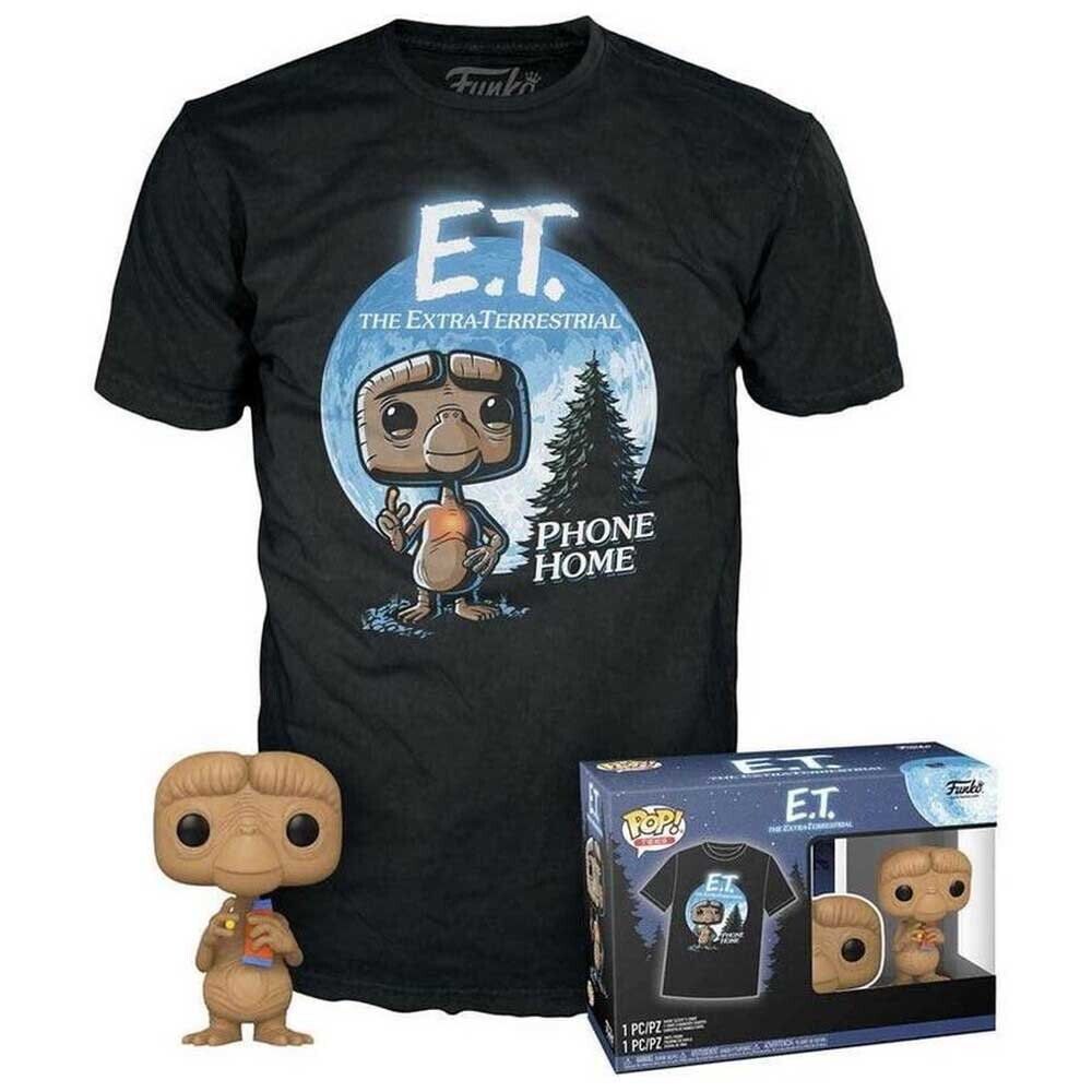 E.T. ET w/ Candy #1266 Special + T-Shirt (Taglia L) POP & Tee Vinyl Figure FUNKO