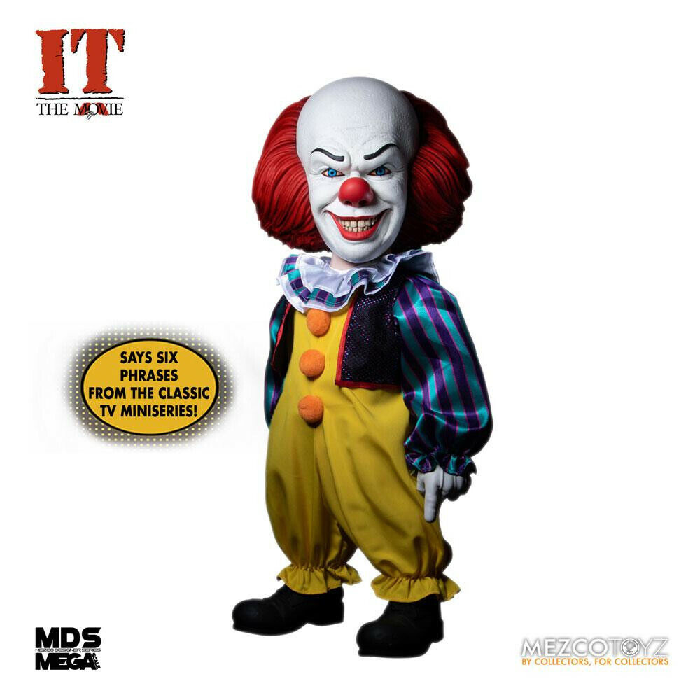 Mezco - CA - IT - He's Back - MDS Deluxe Pennywise 1990 - Mega Designer Series