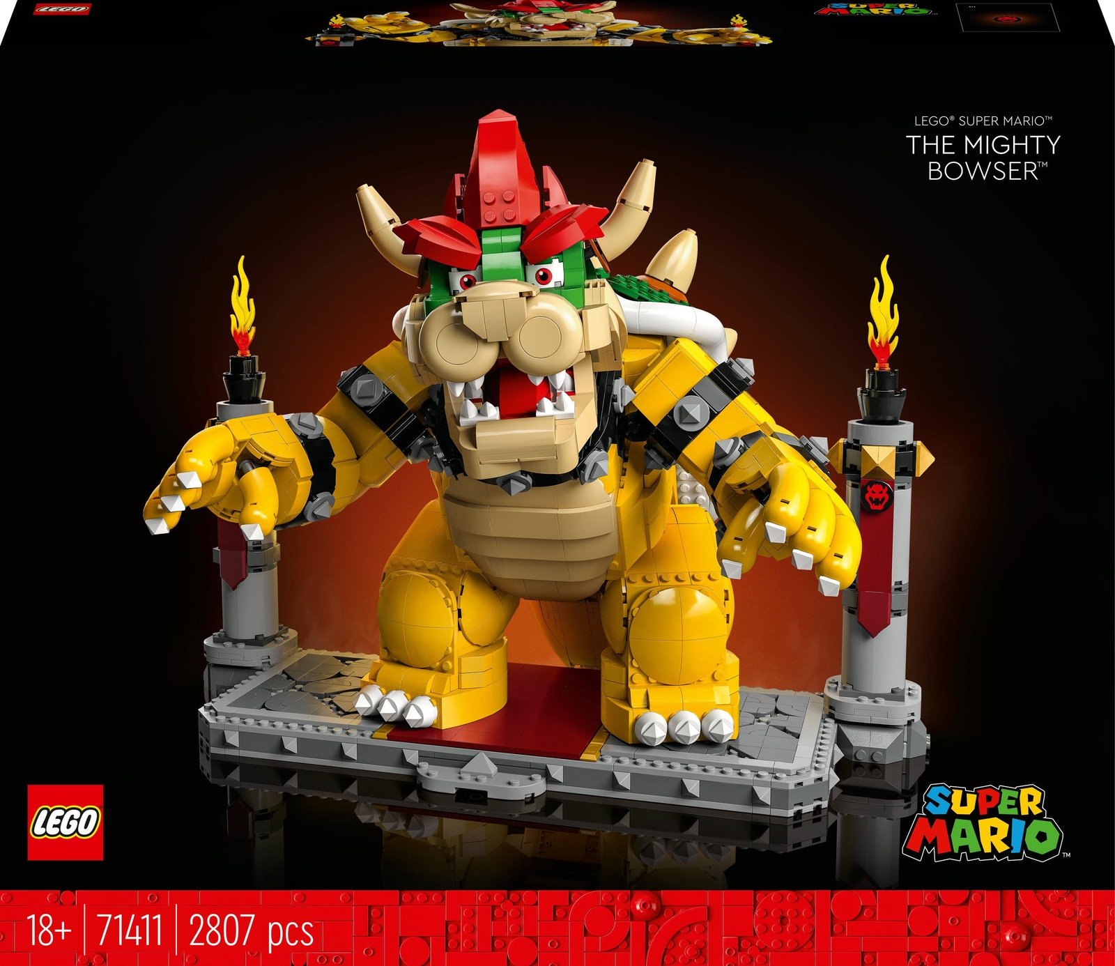 LEGO 71411 Super Mario Il Potente Bowser