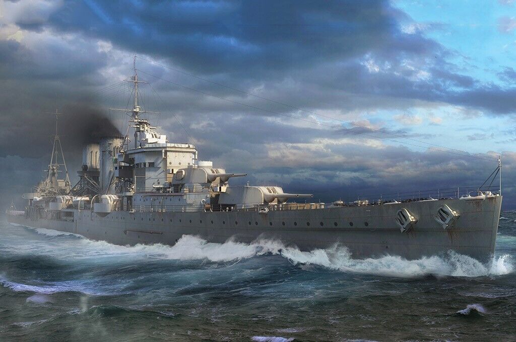 6744	Trumpeter: HMS Exeter in 1:700